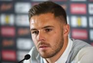 BURTON-UPON-TRENT, ENGLAND - JUNE 06:  Jack Butland of England attends a press conference during England media access at St George's Park on June 6, 2017 in Burton-upon-Trent, England.  (Photo by Laurence Griffiths/Getty Images)